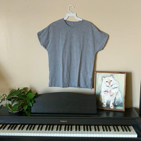 Other - Streetwear Tee Grey with seamless armcye